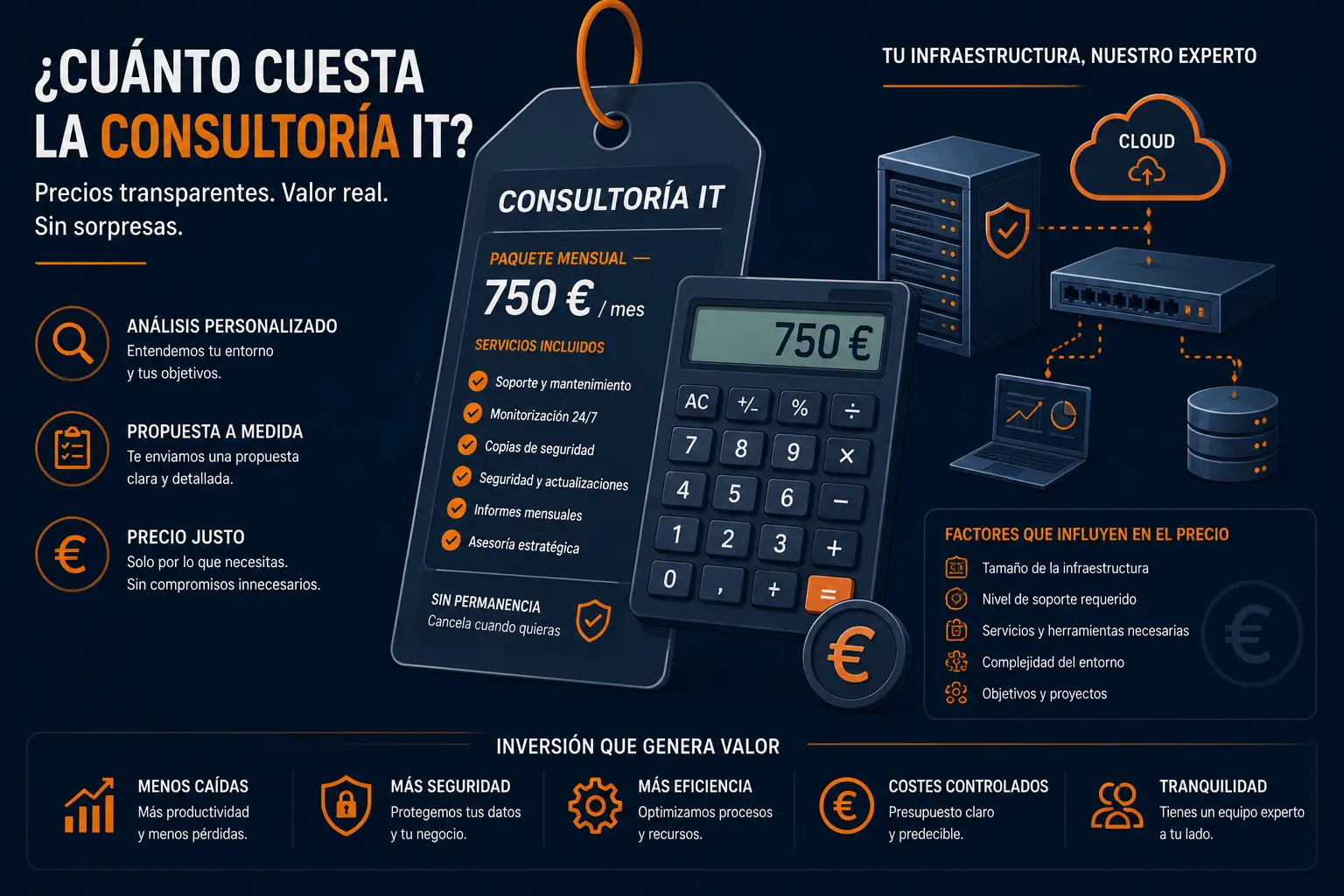 Cuánto cuesta la consultoría IT para empresas